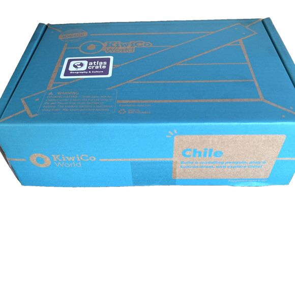 Kiwi Co World Atlas Crate LOT of 2  CHILE & GHANA Geography & Culture 6-12yr NEW - Picture 5 of 10